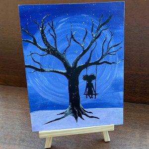 Wooden Tabletop Easel