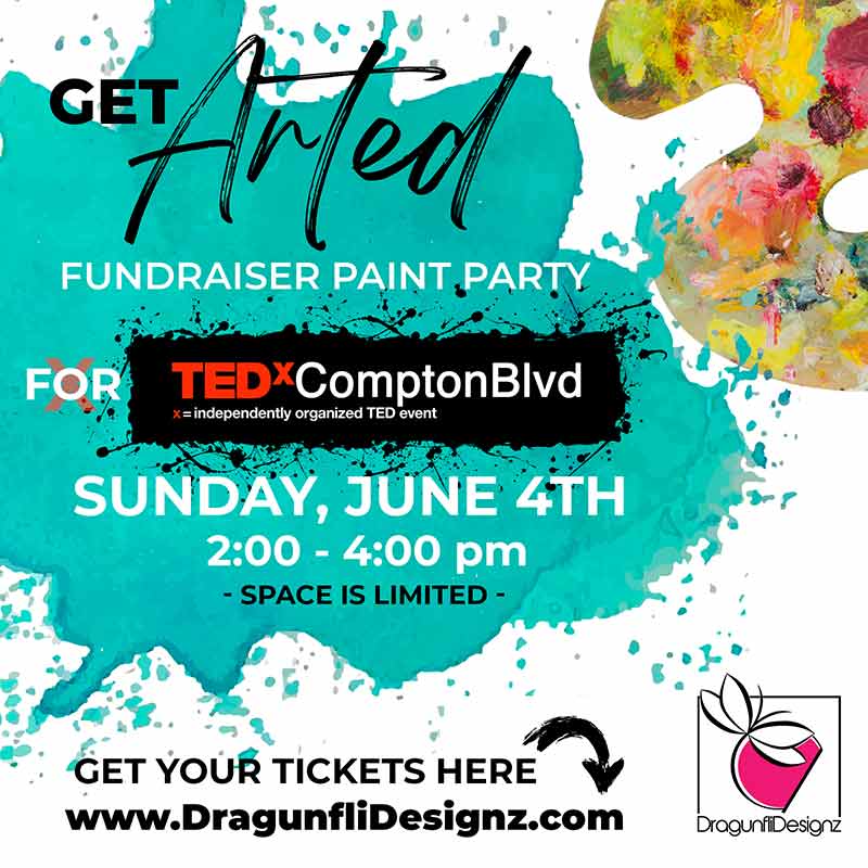 Fundraiser Paint Party for TEDxComptonBlvd